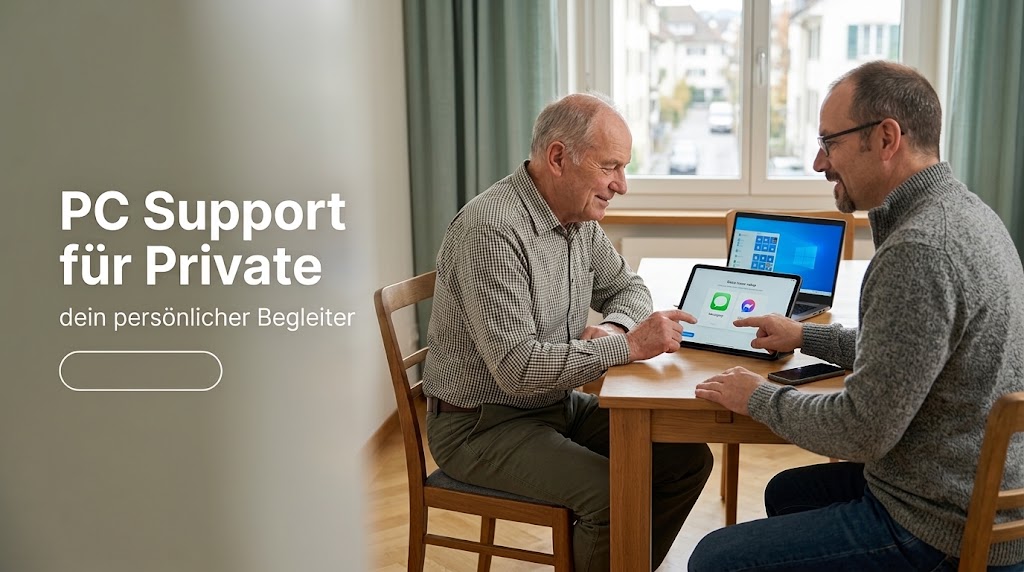 Zuverlässiger PC Support für Private
