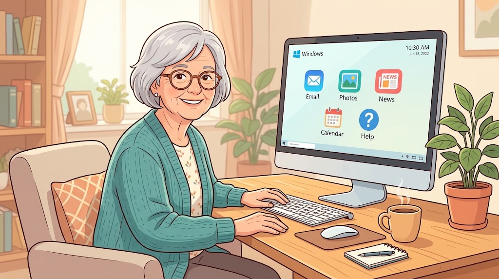 Mehr über den Artikel erfahren Windows 11 seniorengerecht / barrierefrei einrichten